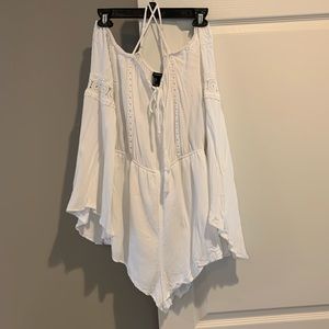 Forever 21 white romper